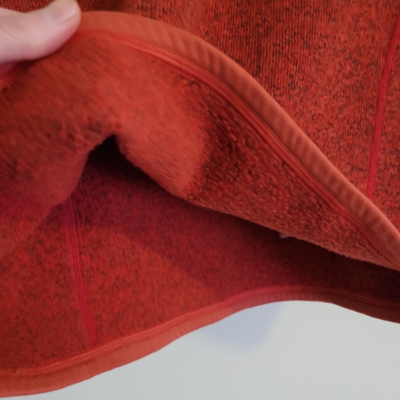 Patagonia Women's Better Sweater Quarter Zip Red - Picture 4 of 14